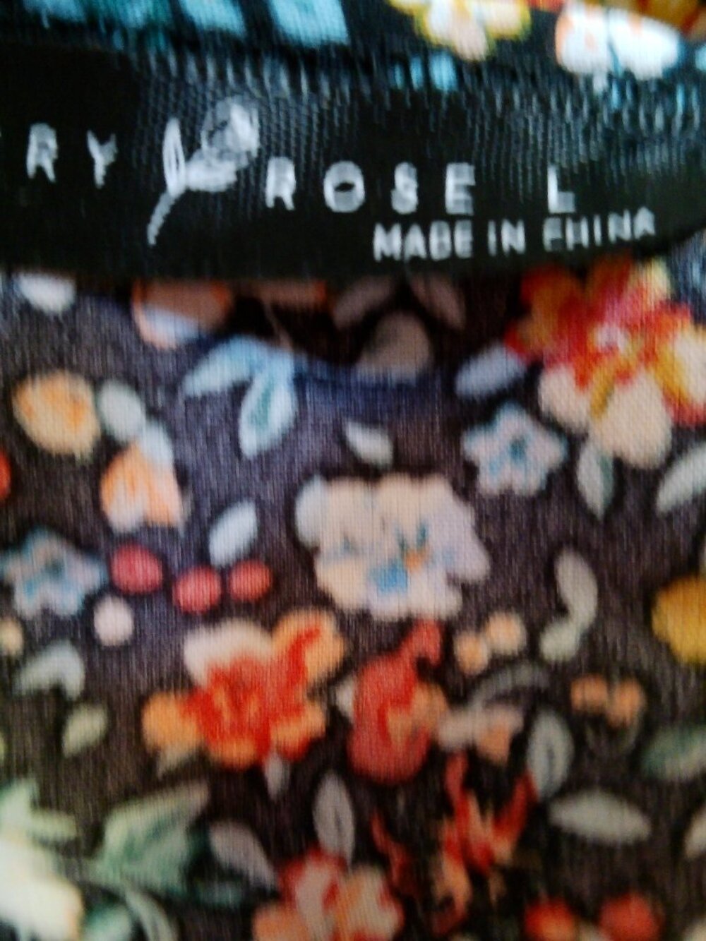 EMERY ROSE DRESS WITH BOTTOM RUFFLE SIZE L GOOD CONDITION - Picture 7 of 7